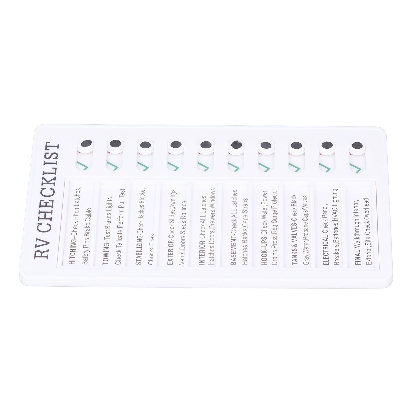 Chore Chart Memo Boards Portable Detachable Message Board Feel Comfortable PVC Kids Chore Chart for Kids V1294-YM0523-3117220010012