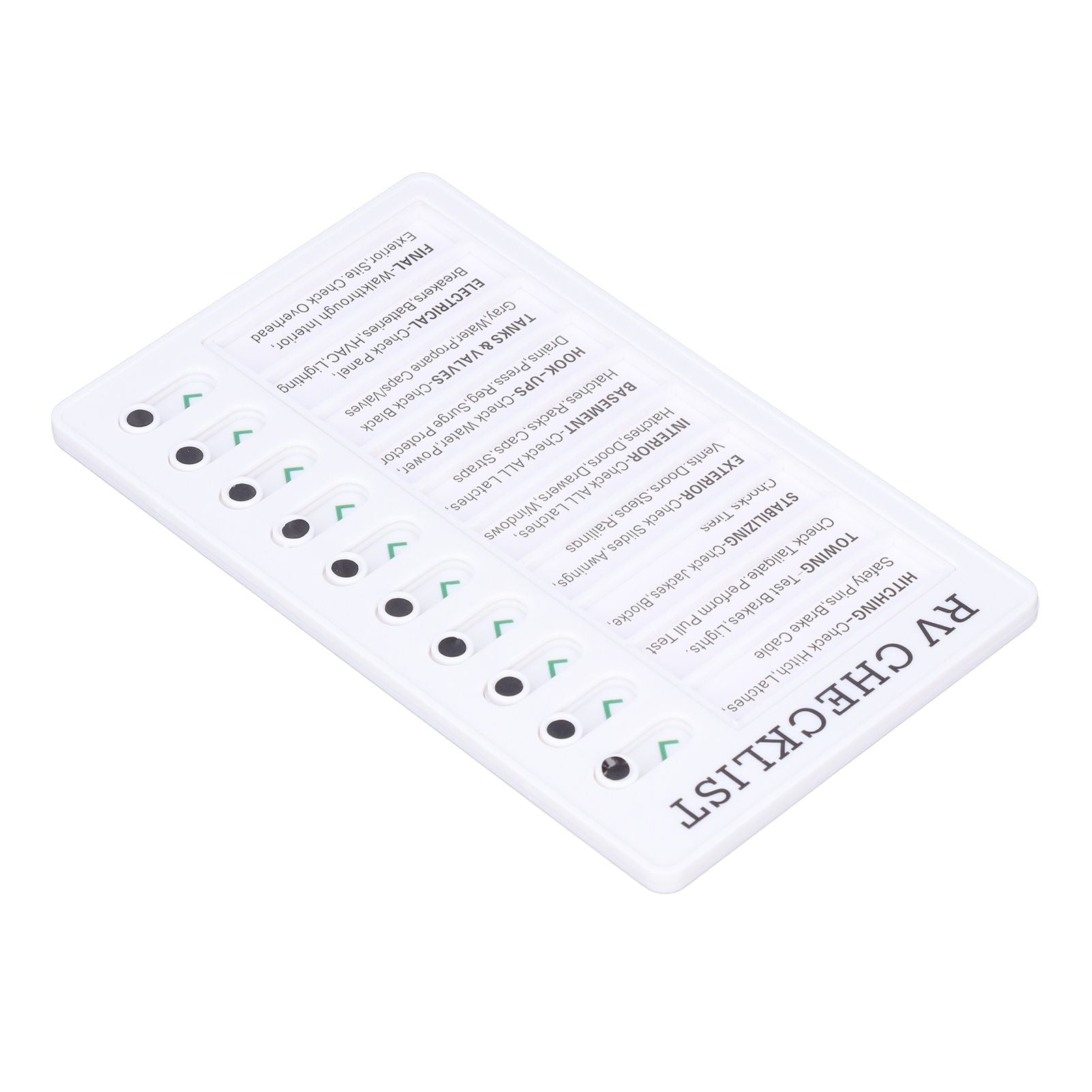Chore Chart Memo Boards Portable Detachable Message Board Feel Comfortable PVC Kids Chore Chart for Kids V1294-YM0523-3117220010012