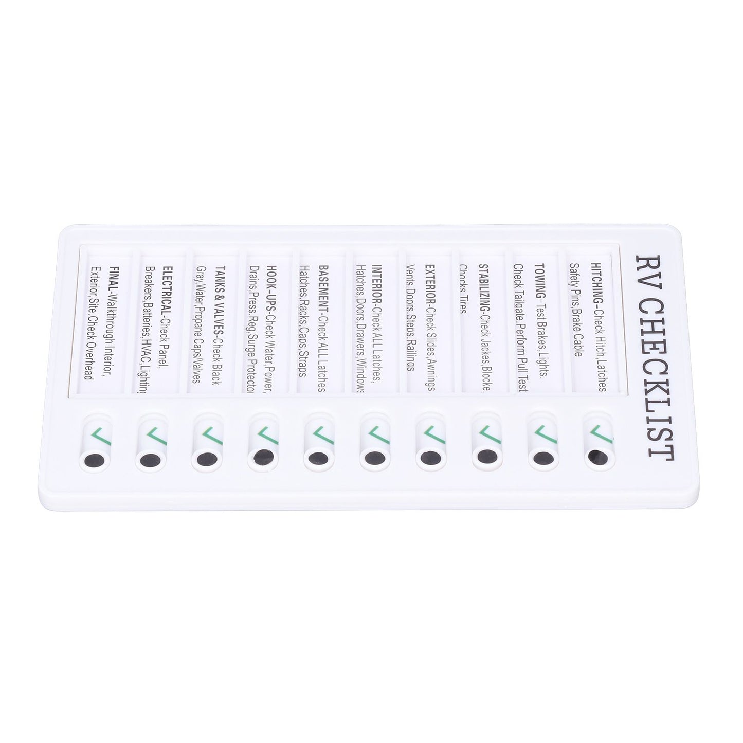 Chore Chart Memo Boards Portable Detachable Message Board Feel Comfortable PVC Kids Chore Chart for Kids V1294-YM0523-3117220010012