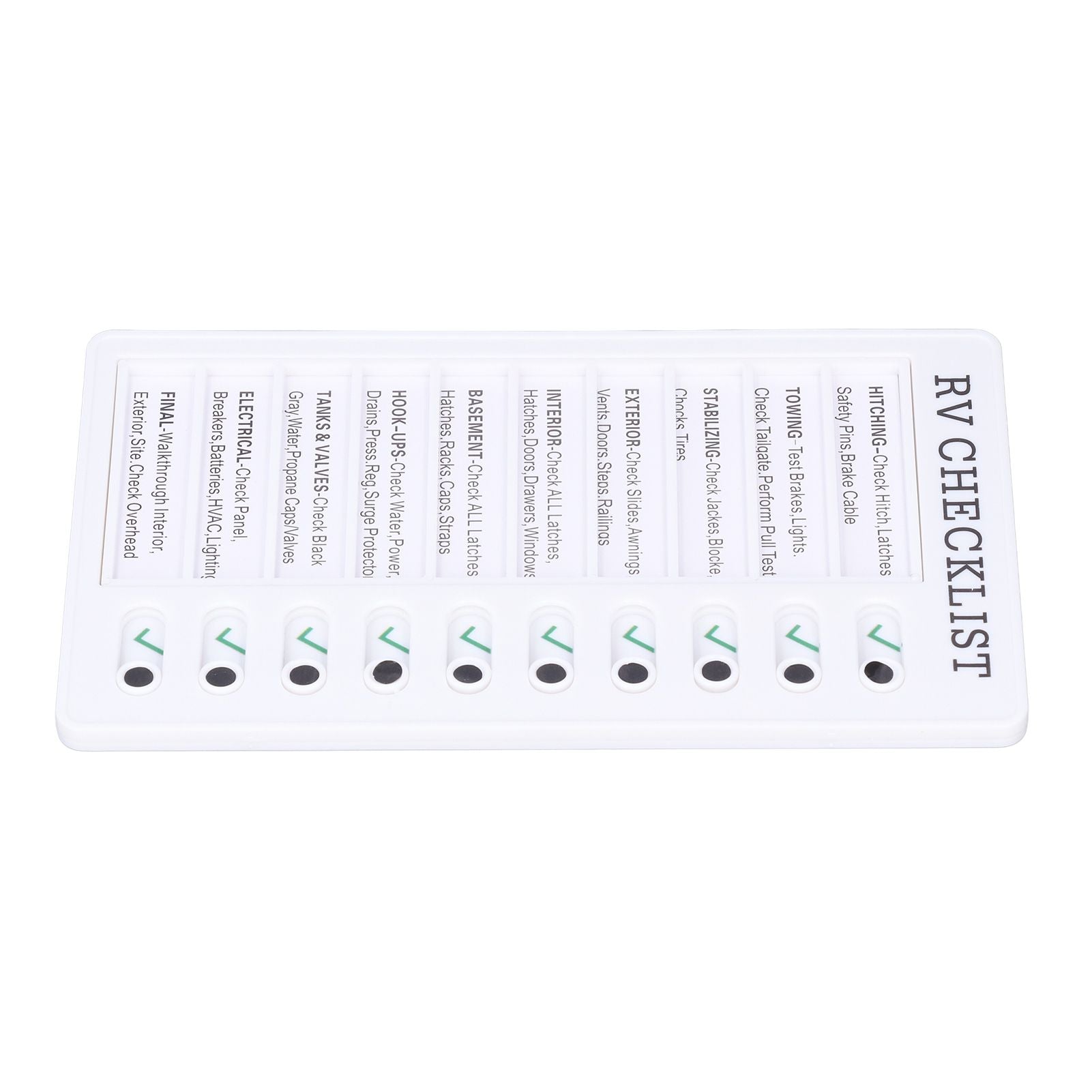 Chore Chart Memo Boards Portable Detachable Message Board Feel Comfortable PVC Kids Chore Chart for Kids V1294-YM0523-3117220010012