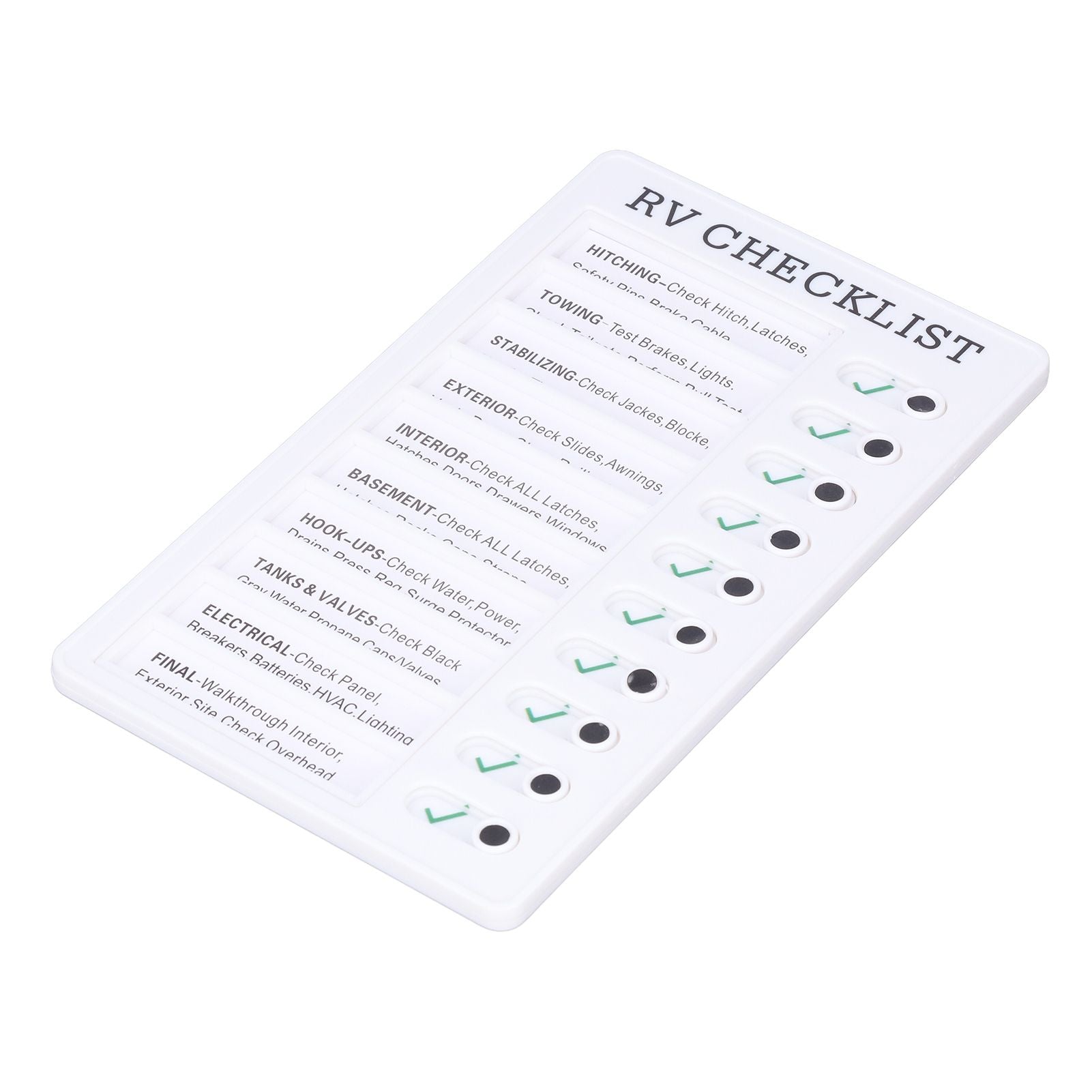 Chore Chart Memo Boards Portable Detachable Message Board Feel Comfortable PVC Kids Chore Chart for Kids V1294-YM0523-3117220010012