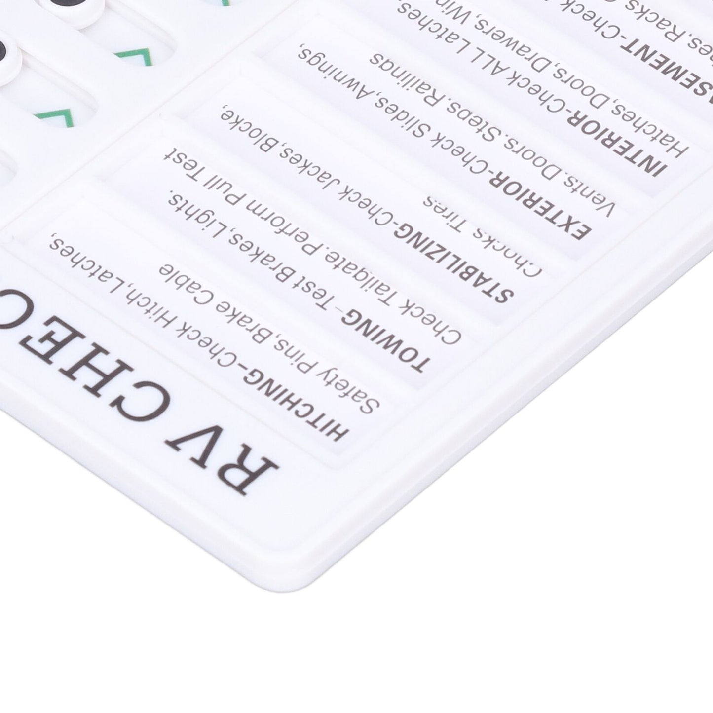 Chore Chart Memo Boards Portable Detachable Message Board Feel Comfortable PVC Kids Chore Chart for Kids V1294-YM0523-3117220010012