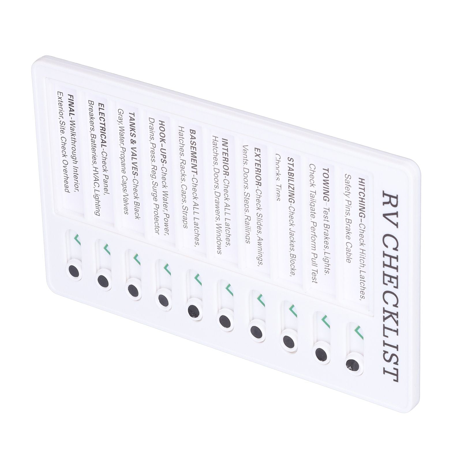Chore Chart Memo Boards Portable Detachable Message Board Feel Comfortable PVC Kids Chore Chart for Kids V1294-YM0523-3117220010012