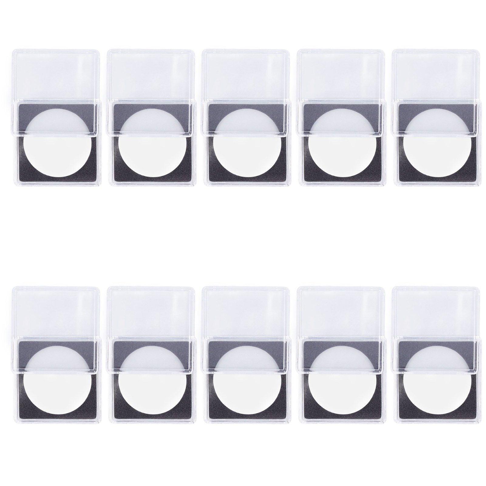 10PCS Coin Holder High Transparency Wear Resistant Environmental Acrylic Quadrate Coin Case for Coin V1294-YM0523-3117220010311
