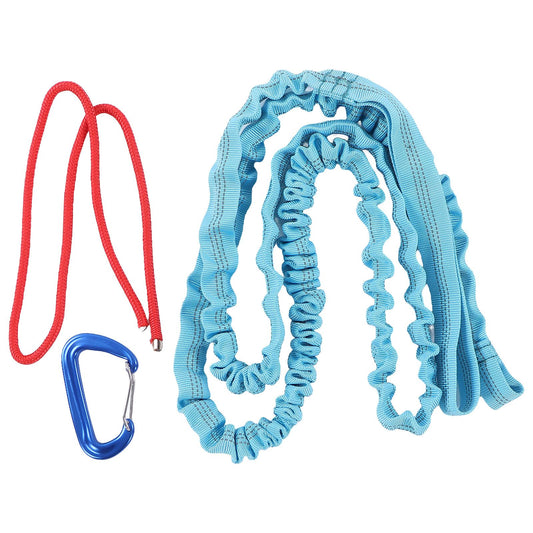 Bicycle Tow Rope Wear Resistant Shock Absorption Resilient Practical Tow Leash with Buckle Compatible with V1294-YM0523-3117220010911