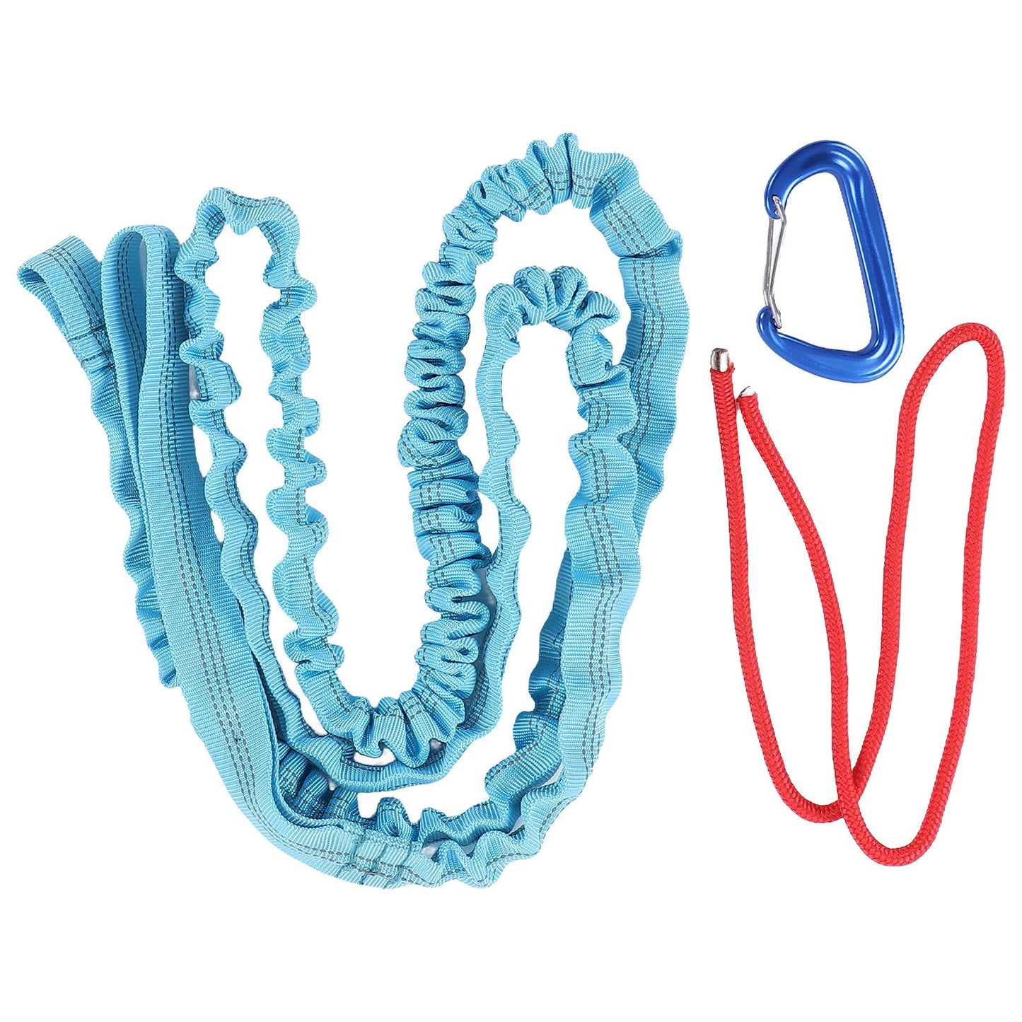Bicycle Tow Rope Wear Resistant Shock Absorption Resilient Practical Tow Leash with Buckle Compatible with V1294-YM0523-3117220010911