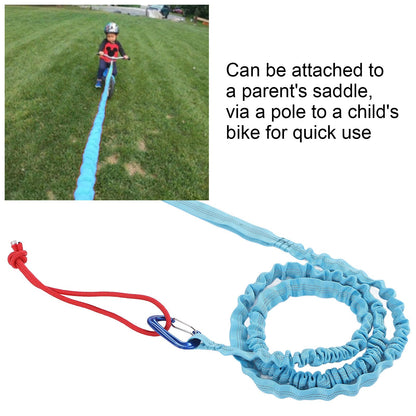 Bicycle Tow Rope Wear Resistant Shock Absorption Resilient Practical Tow Leash with Buckle Compatible with V1294-YM0523-3117220010911
