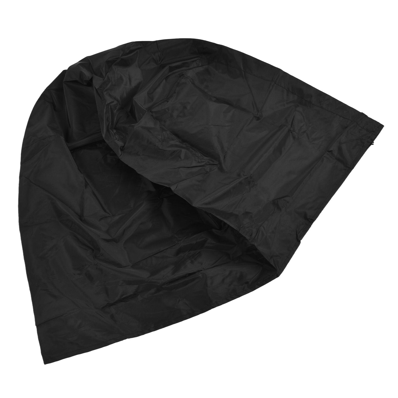 Fire Pit Cover Round Black Waterproof Dustproof Polyester Fiber Firepit Cover for Home Outdoor V1294-YM0523-3117220011111