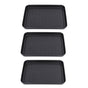 Shoe Tray Durable Plastic Space Saving 3 Interlocking Design Wide Application Stable Boot Tray for Home V1294-YM0523-3117220013611