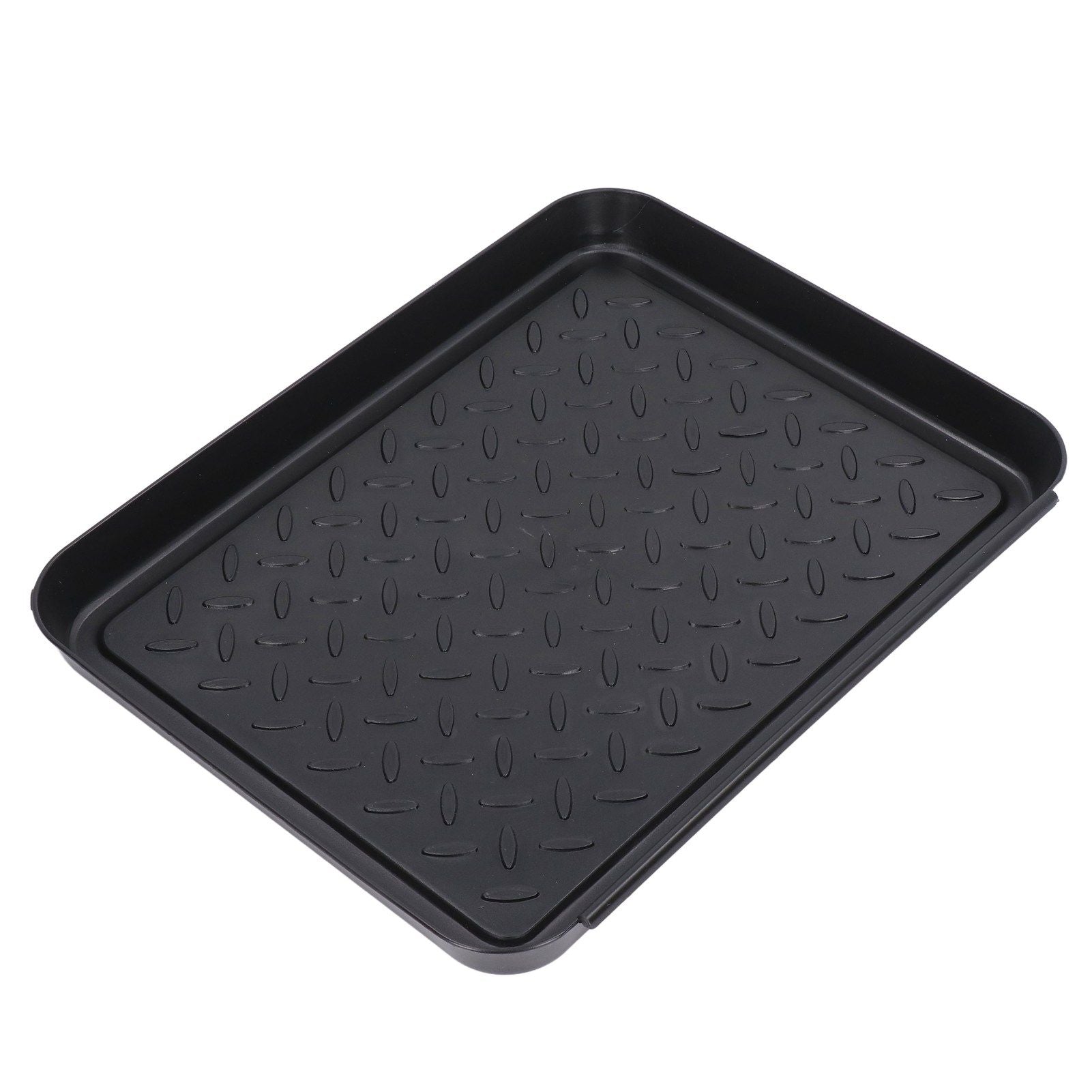 Shoe Tray Durable Plastic Space Saving 3 Interlocking Design Wide Application Stable Boot Tray for Home V1294-YM0523-3117220013611