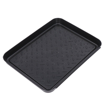 Shoe Tray Durable Plastic Space Saving 3 Interlocking Design Wide Application Stable Boot Tray for Home V1294-YM0523-3117220013611