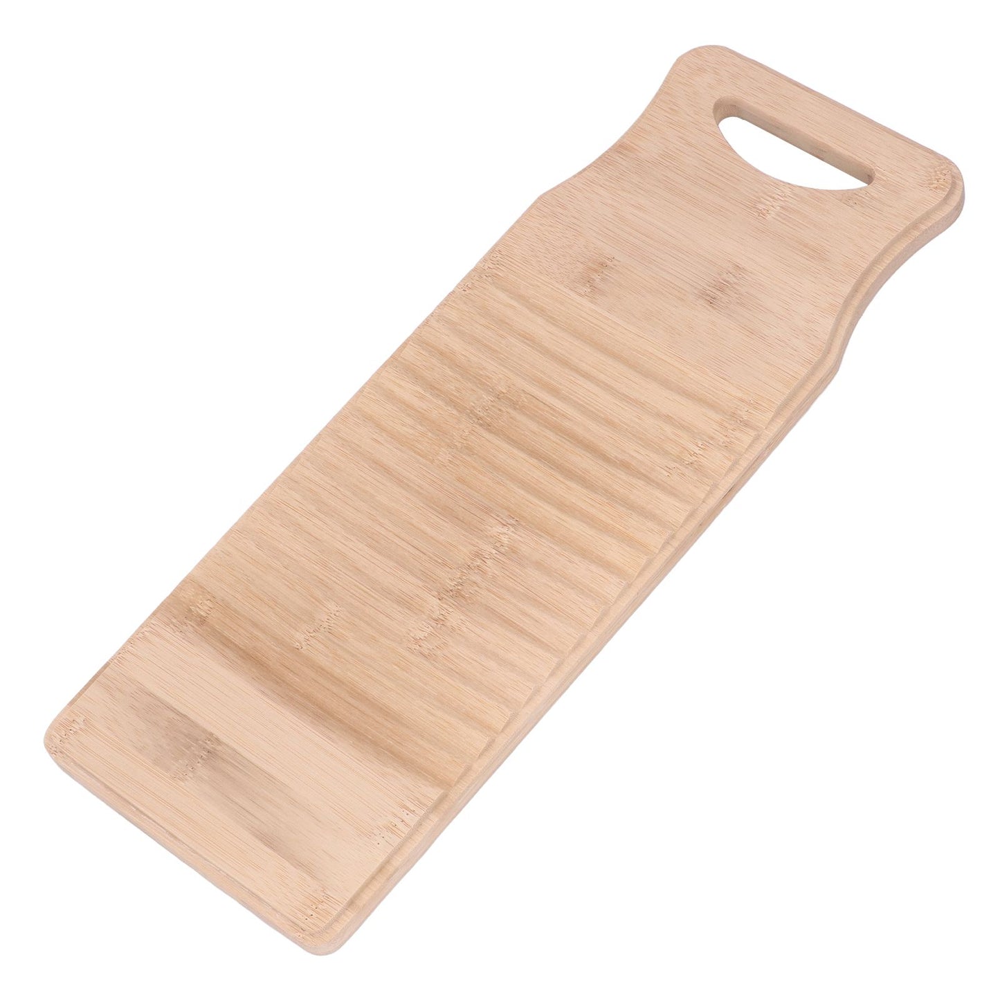 Bamboo Washboard Practical Hand Wash Laundry Cleaning Board for Home School 40cm / 15.7in Length V1294-YM0523-3117220014111