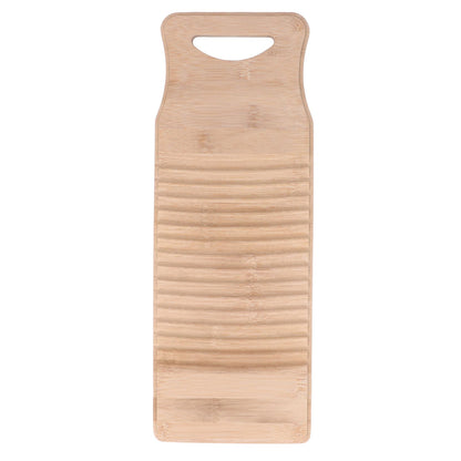 Bamboo Washboard Practical Hand Wash Laundry Cleaning Board for Home School 40cm / 15.7in Length V1294-YM0523-3117220014111