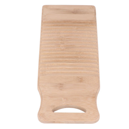 Bamboo Washboard Practical Hand Wash Laundry Cleaning Board for Home School 40cm / 15.7in Length V1294-YM0523-3117220014111