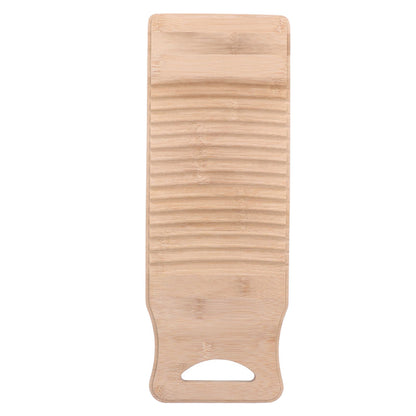 Bamboo Washboard Practical Hand Wash Laundry Cleaning Board for Home School 40cm / 15.7in Length V1294-YM0523-3117220014111