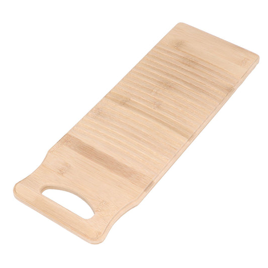 Bamboo Washboard Wooden Color Approx 19.7in Long Thickened Natural Bamboo Wear Resistant Sturdy Durable Wash V1294-YM0523-3117220014311