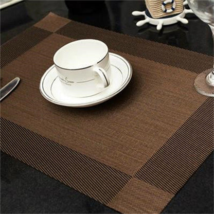45x30cm Placemat Nonslip Heat Insulation Washable Quick Dry Mat for Kitchen Dining Table V1294-YM0523-3117220016111