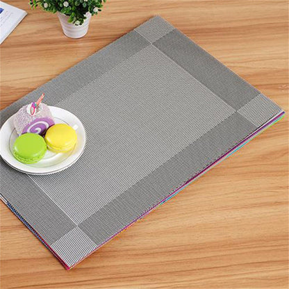 45x30cm Placemat Nonslip Heat Insulation Washable Quick Dry Mat for Kitchen Dining Table V1294-YM0523-3117220016113