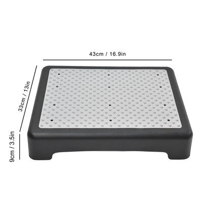 Anti Slip Half Step Stackable Elderly Half Step Outdoor Riser Step Stool for Household Garden V1294-YM0523-3117220016611