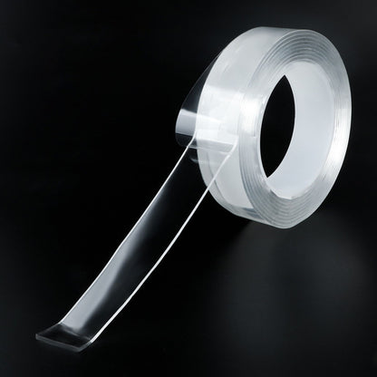 Double Sided Tape Approx 0.08in Thickened Double Sided Reusable Transparent Wide Application Adhesive Tape V1294-YM0523-3117220017811