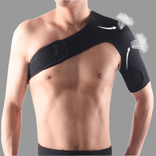 Right Shoulder Brace Adjustable Shoulder Support for Men Women Pain Relief Outdoor Mountaineering V1294-YM0523-3117220018111