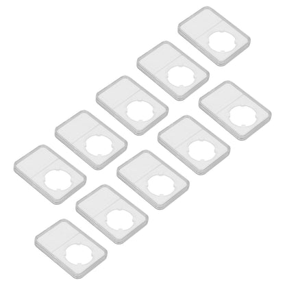 10PCS Coin Holder Transparent Design Wear Resistant Environmental Coin Protective Box for Coin Collection V1294-YM0523-3117220019211