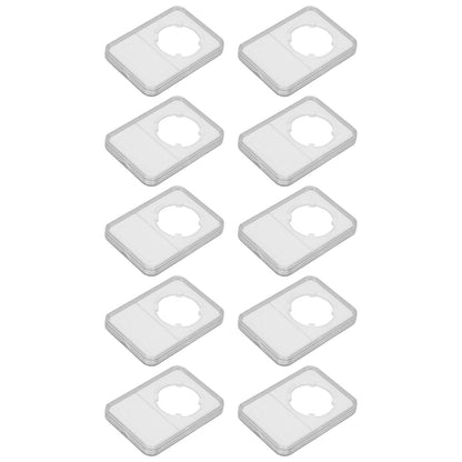 10PCS Coin Holder Transparent Design Wear Resistant Environmental Coin Protective Box for Coin Collection V1294-YM0523-3117220019211