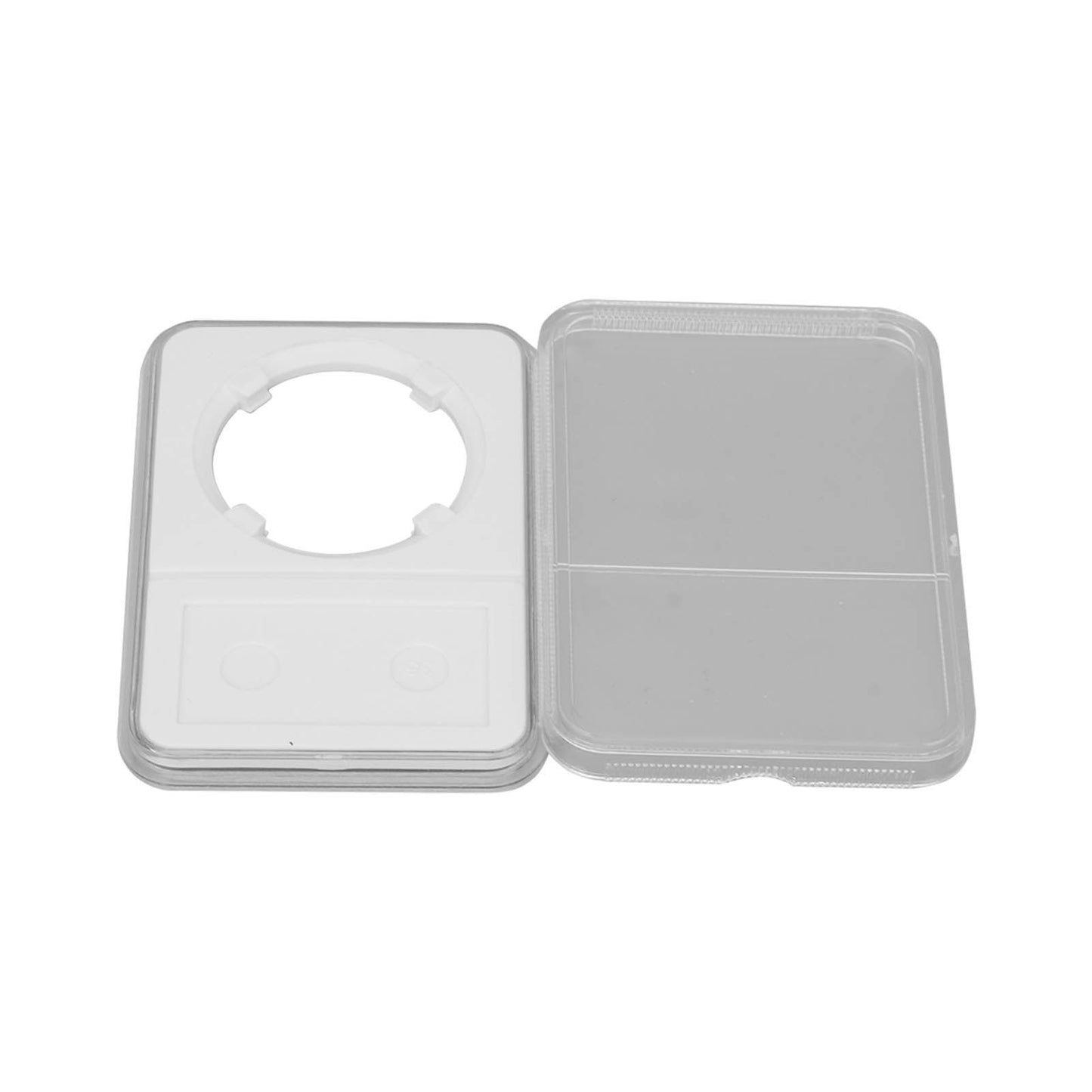 10PCS Coin Holder Transparent Design Wear Resistant Environmental Coin Protective Box for Coin Collection V1294-YM0523-3117220019211