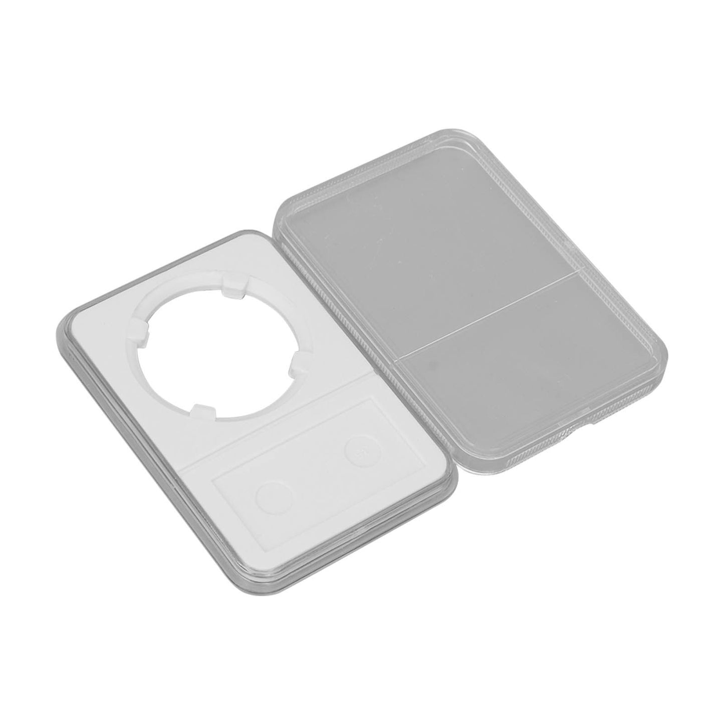 10PCS Coin Holder Transparent Design Wear Resistant Environmental Coin Protective Box for Coin Collection V1294-YM0523-3117220019211