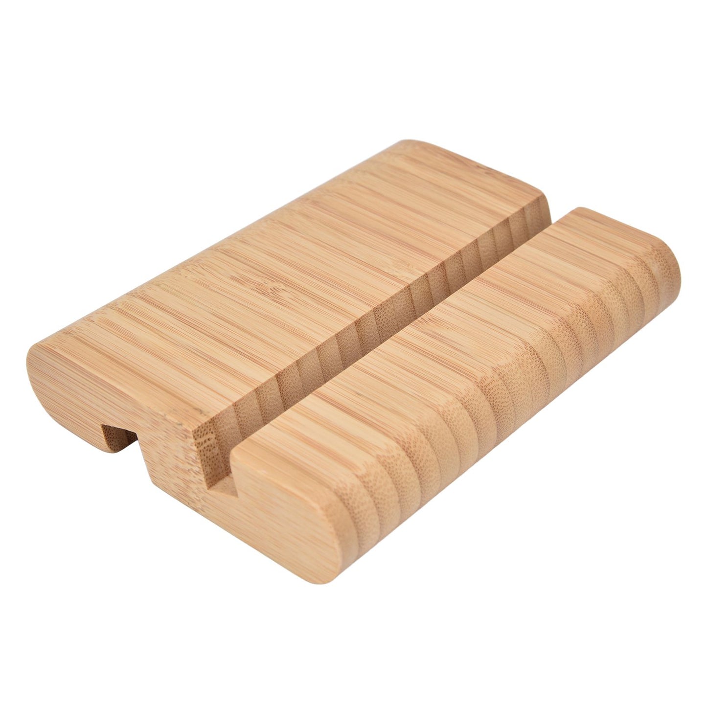 Portable Phone Stand Mobile Phone Support Holder Bamboo Desktop Tablet Stand for Bedroom V1294-YM0523-3117220019311