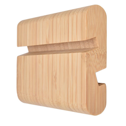 Portable Phone Stand Mobile Phone Support Holder Bamboo Desktop Tablet Stand for Bedroom V1294-YM0523-3117220019311