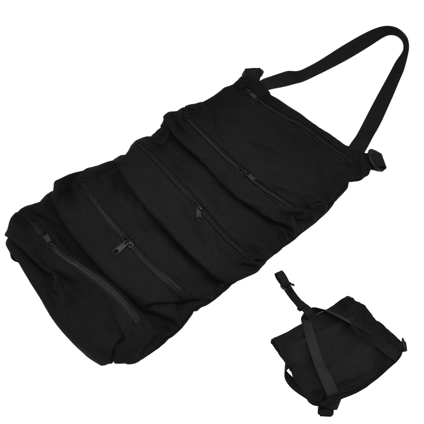 Tool Roll Up Bag Durable Oxford Fabric Wide Application Easy Storage Secure Closure Easily Accessable Roll Up V1294-YM0523-3117220019611
