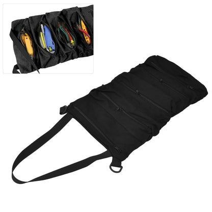 Tool Roll Up Bag Durable Oxford Fabric Wide Application Easy Storage Secure Closure Easily Accessable Roll Up V1294-YM0523-3117220019611