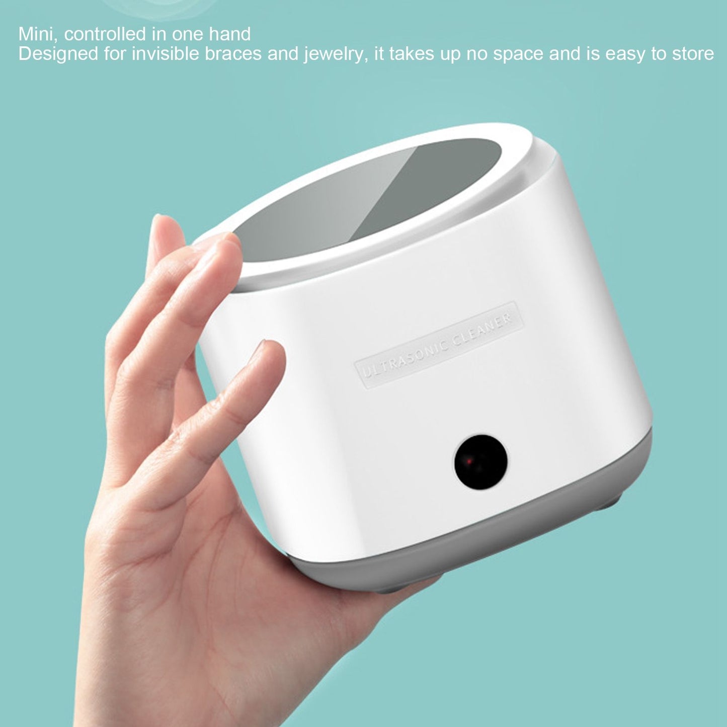 Ultrasonic Cleaning Machine Retainer Denture Glasses Quick Cleaner for Daily MaintenanceAU Plug 110-220V V1294-YM0523-3117220019911
