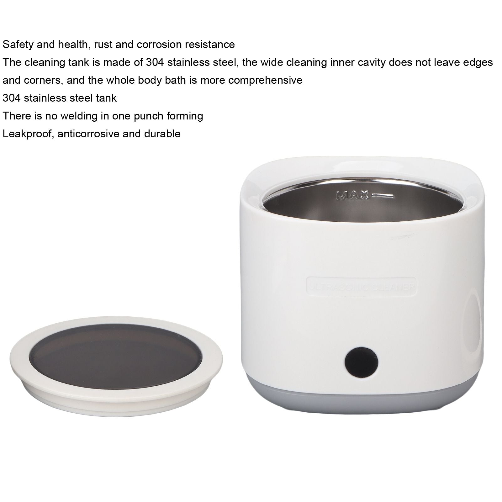 Ultrasonic Cleaning Machine Retainer Denture Glasses Quick Cleaner for Daily MaintenanceAU Plug 110-220V V1294-YM0523-3117220019911
