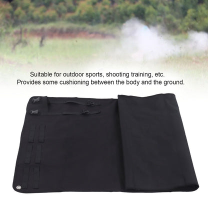 Shooting Mat Oxford Cloth Pad Waterproof Folding Thickened for Outdoor Sports TrainingBlack V1294-YM0523-3117220020111