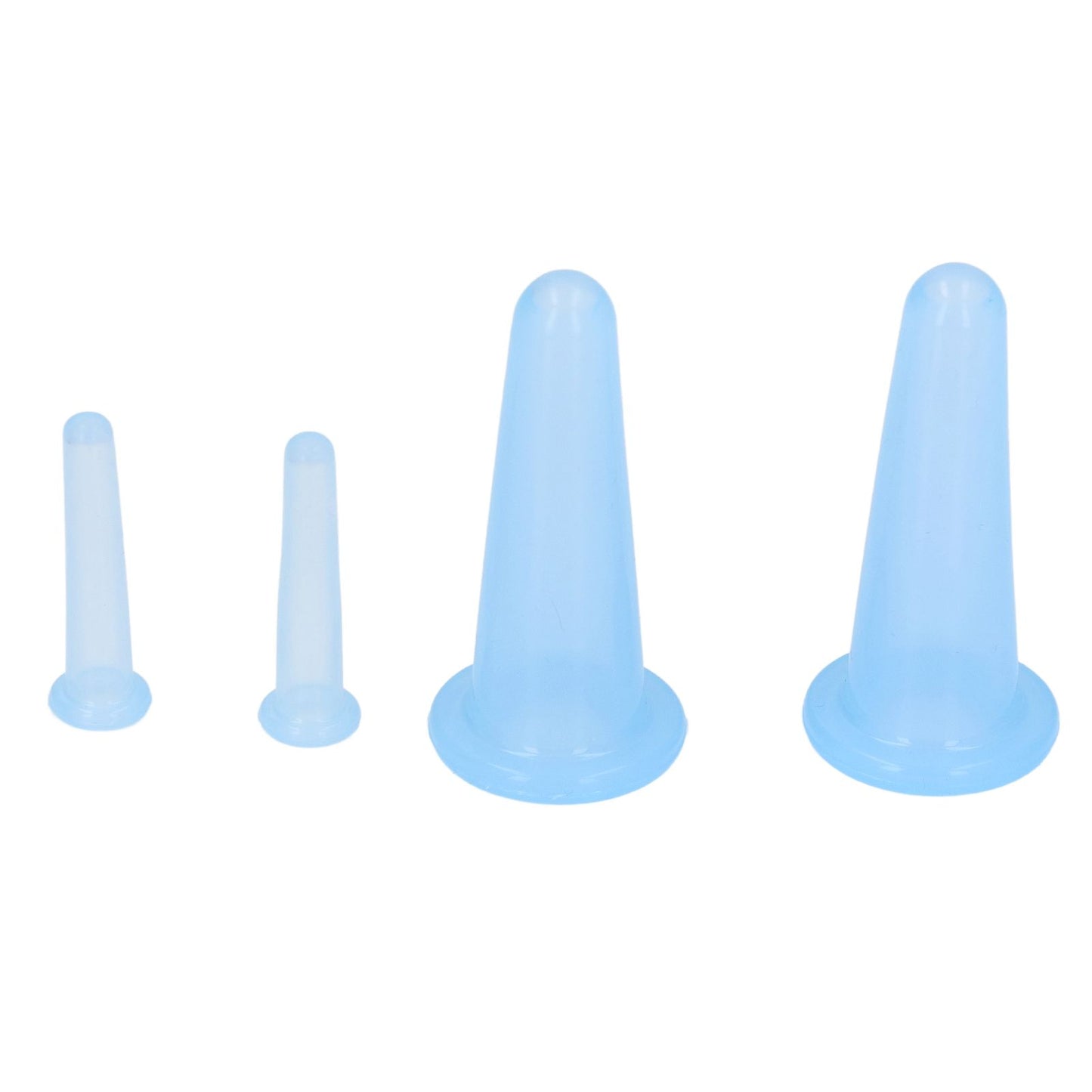 4PCS Cupping Device Silicone Vacuum Suction Massage Cup Health Care Cupping for Household V1294-YM0523-3117220020311