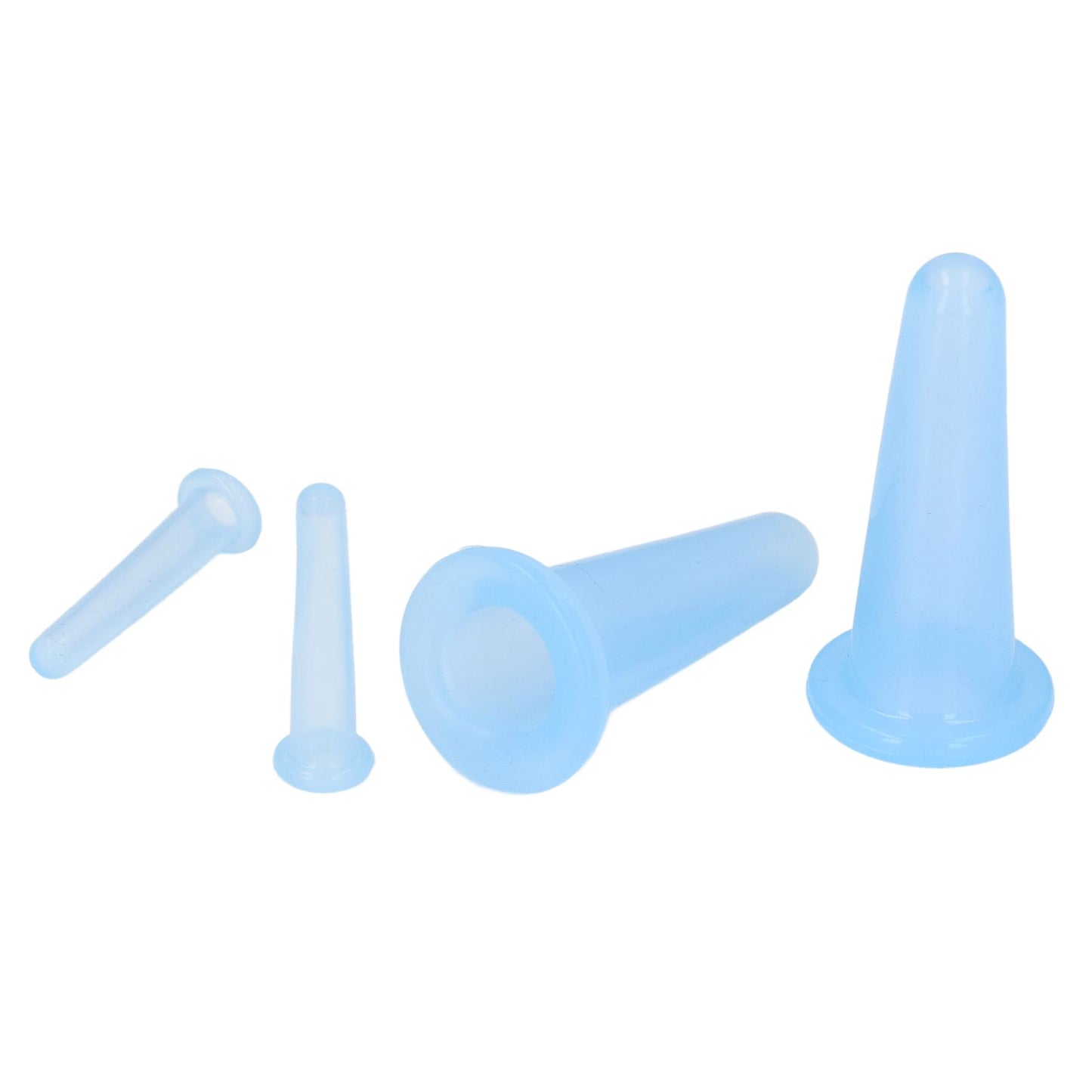 4PCS Cupping Device Silicone Vacuum Suction Massage Cup Health Care Cupping for Household V1294-YM0523-3117220020311