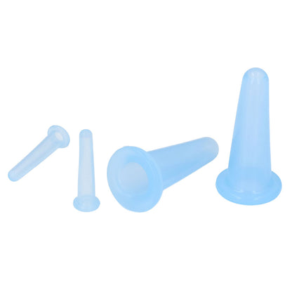4PCS Cupping Device Silicone Vacuum Suction Massage Cup Health Care Cupping for Household V1294-YM0523-3117220020311