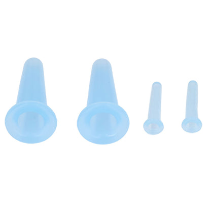 4PCS Cupping Device Silicone Vacuum Suction Massage Cup Health Care Cupping for Household V1294-YM0523-3117220020311