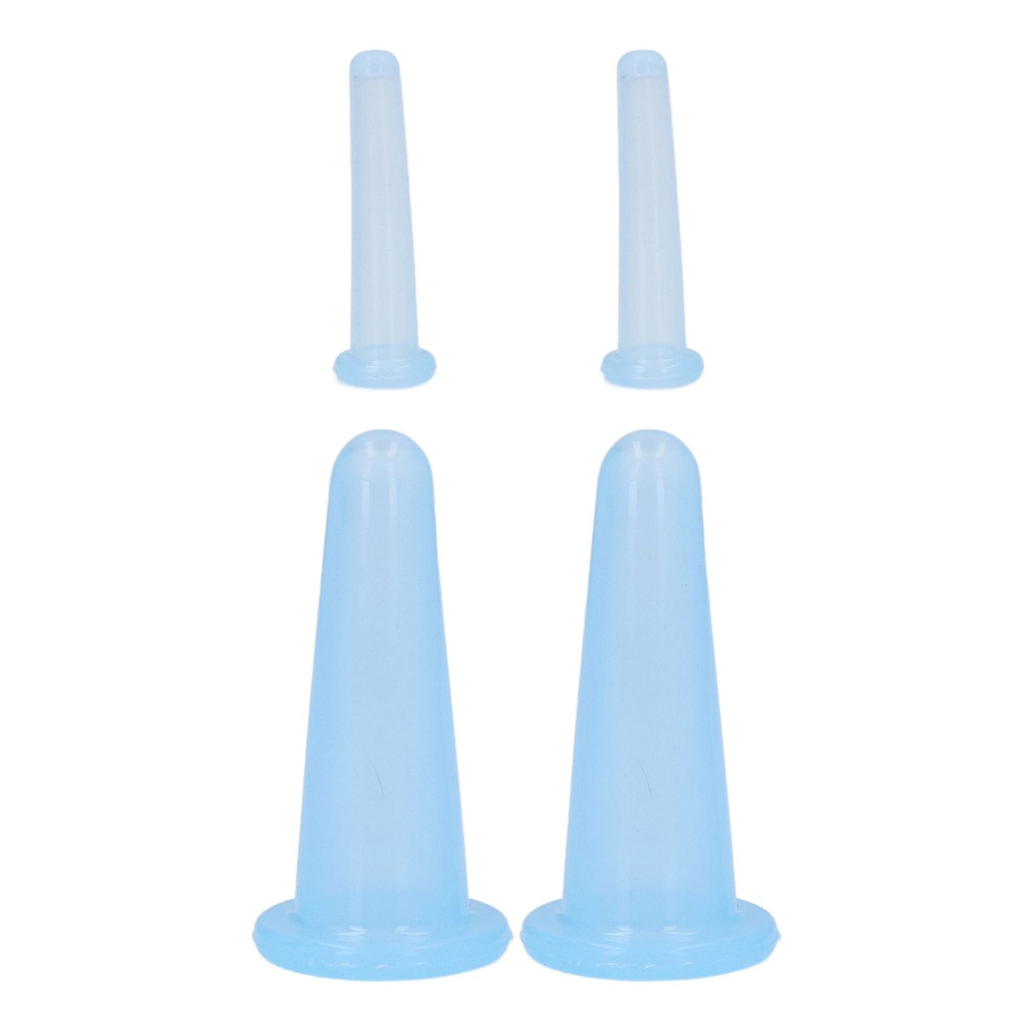 4PCS Cupping Device Silicone Vacuum Suction Massage Cup Health Care Cupping for Household V1294-YM0523-3117220020311