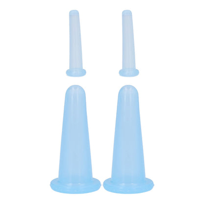 4PCS Cupping Device Silicone Vacuum Suction Massage Cup Health Care Cupping for Household V1294-YM0523-3117220020311