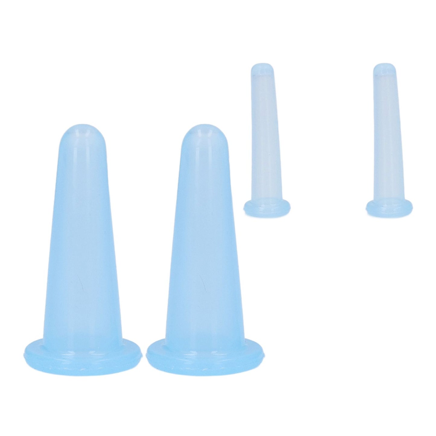 4PCS Cupping Device Silicone Vacuum Suction Massage Cup Health Care Cupping for Household V1294-YM0523-3117220020311