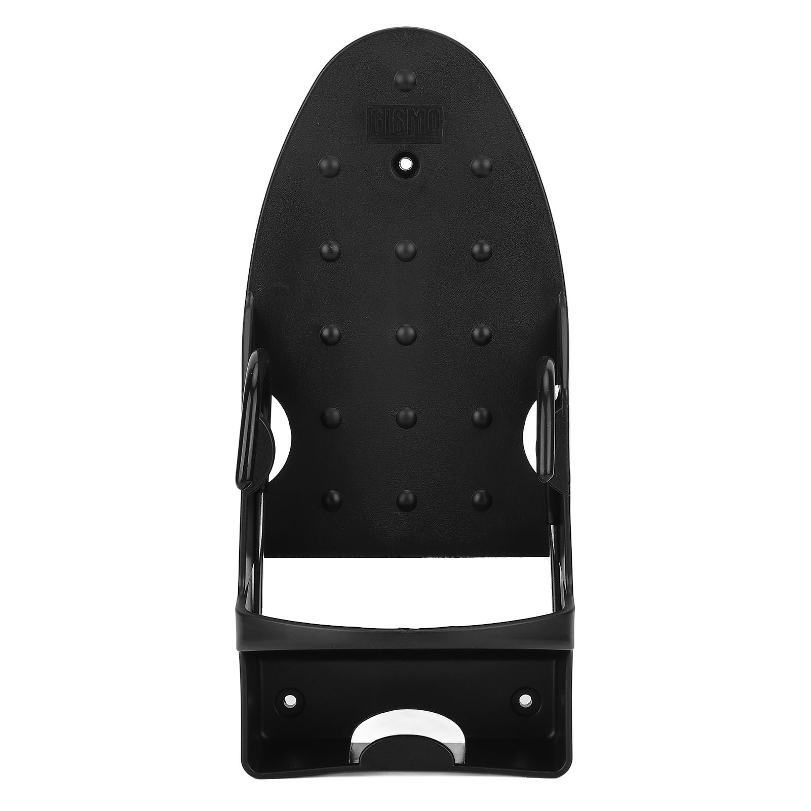 Electric Iron Holder Heat Resistant 2 in 1 Wall Mounted Iron Board Rack with Hook for Home BathroomBlack V1294-YM0523-3117220020412
