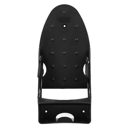 Electric Iron Holder Heat Resistant 2 in 1 Wall Mounted Iron Board Rack with Hook for Home BathroomBlack V1294-YM0523-3117220020412