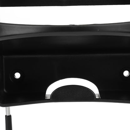 Electric Iron Holder Heat Resistant 2 in 1 Wall Mounted Iron Board Rack with Hook for Home BathroomBlack V1294-YM0523-3117220020412