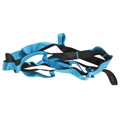 Stretch Strap Yoga Nylon Elastic Band Exercise Equipment for Home Workout Flexibility PilatesBlue V1294-YM0523-3117220021212