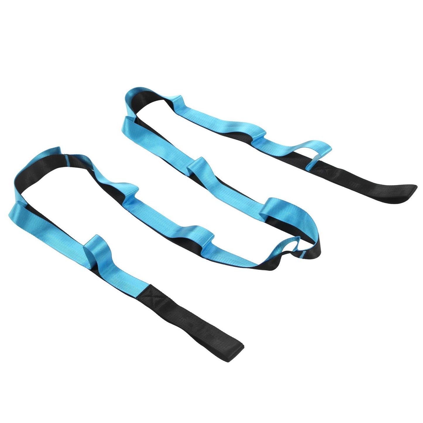 Stretch Strap Yoga Nylon Elastic Band Exercise Equipment for Home Workout Flexibility PilatesBlue V1294-YM0523-3117220021212