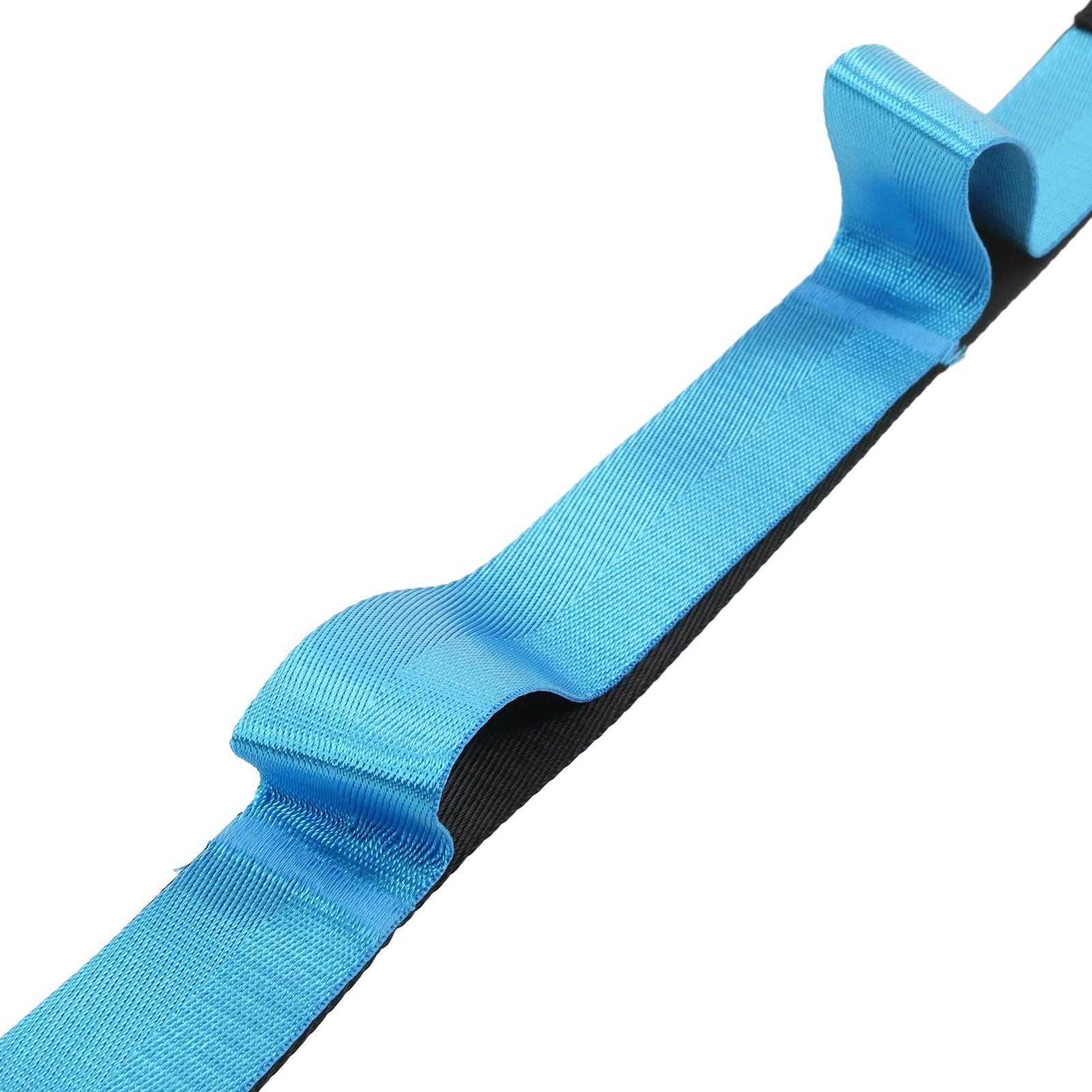 Stretch Strap Yoga Nylon Elastic Band Exercise Equipment for Home Workout Flexibility PilatesBlue V1294-YM0523-3117220021212