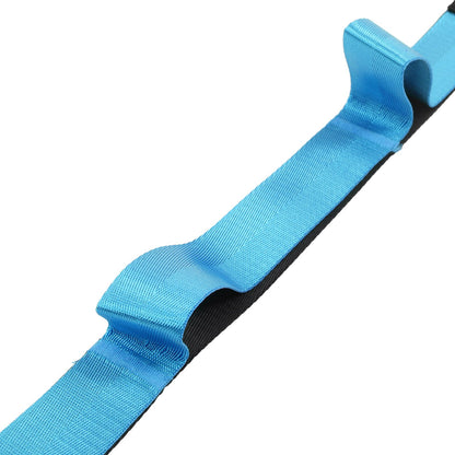 Stretch Strap Yoga Nylon Elastic Band Exercise Equipment for Home Workout Flexibility PilatesBlue V1294-YM0523-3117220021212